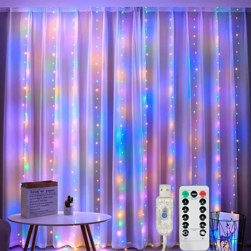 Stringa tenda led usb - tenda,