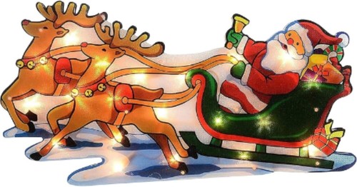 Led pupazzo neve natale - di,
