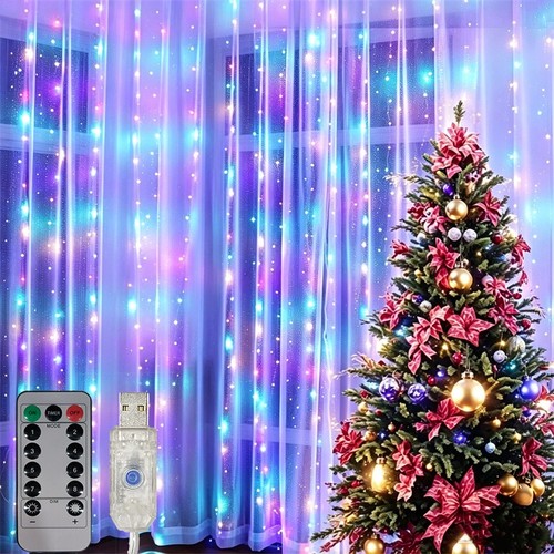 Stringa tenda led usb - tenda,