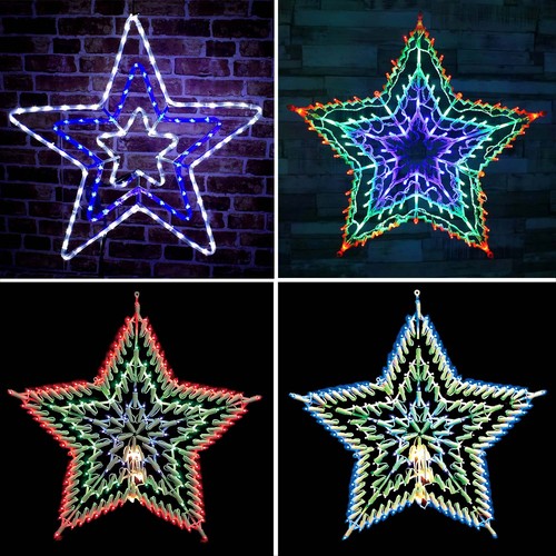 Luci natale stella - natale, fata