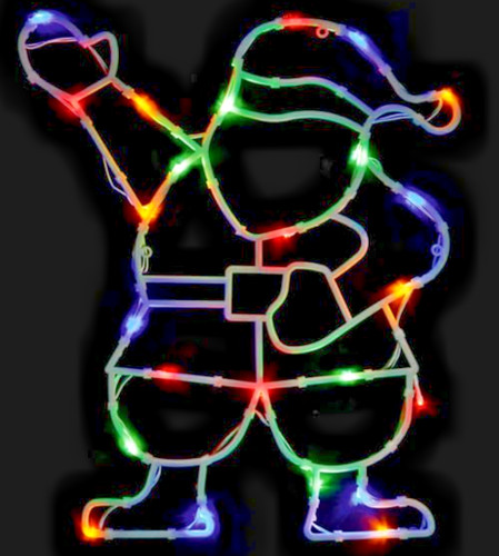Natale led babbo - natale,