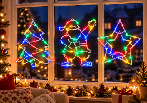 Confezione luci led natale - 3,