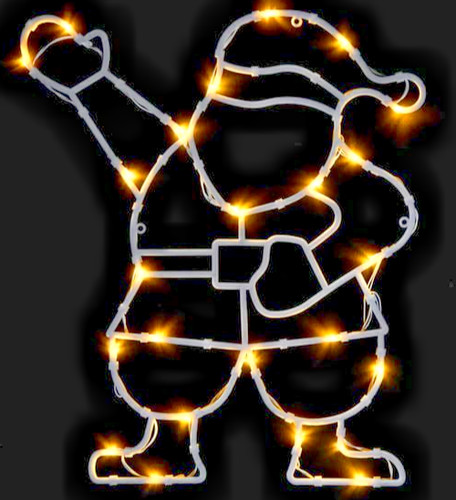 Natale led babbo - natale,