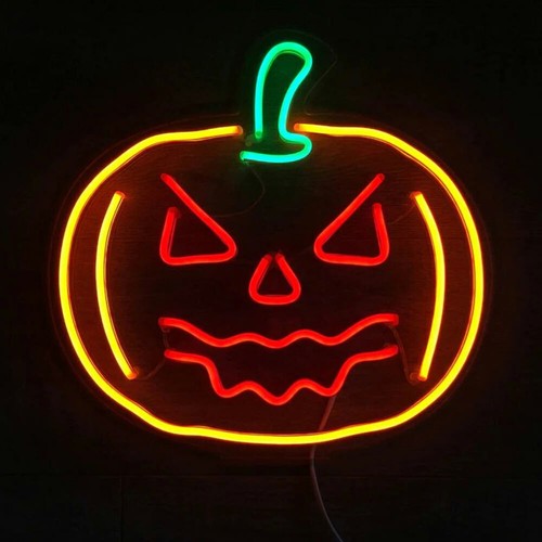 Led halloween pumpkin - halloween,