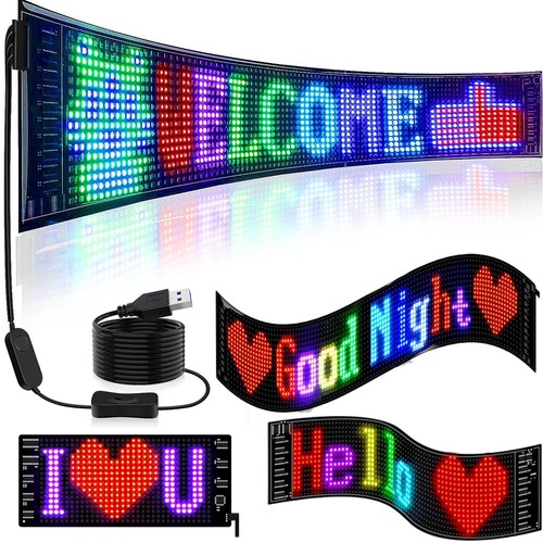 Display led flessibile - display,