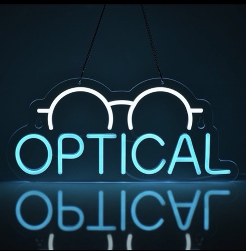 Insegna ottica led - ottica,